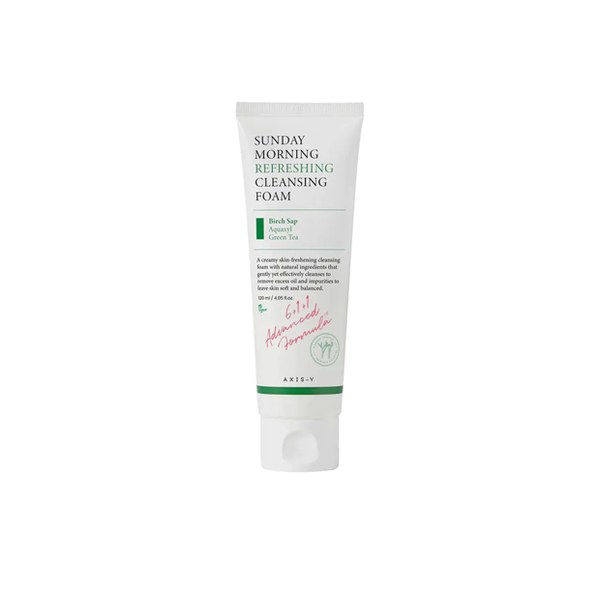 Axis-Y Sunday Morning Refreshing Cleansing Foam 120ml