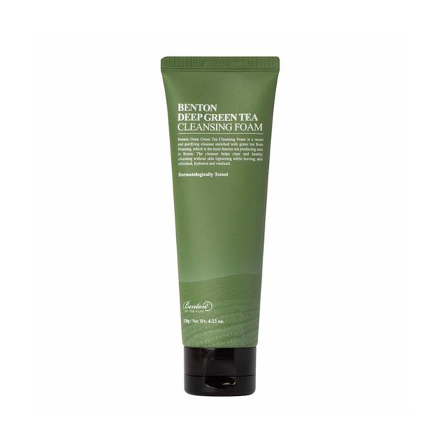 Benton Deep Green Tea Cleansing Foam 120g