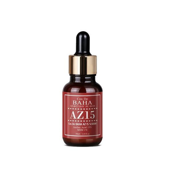 Cos De baha Azelaic Acid 15% MSM 1% (AZ15) Serum 30ml
