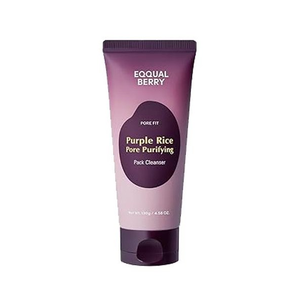 Eqqualberry Purple Rice Pore Purifying Pack Cleanser 130g