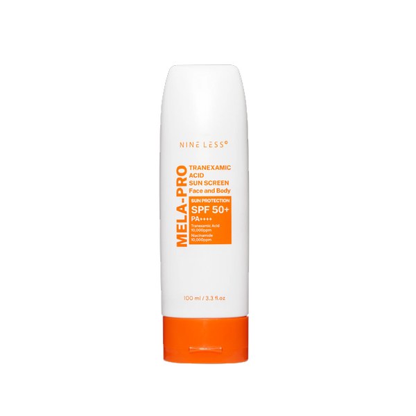 Nineless MELA-PRO Tranexamic Acid Sun Screen Face And Body Sun Protection SPF 50+ PA++++ 100ml
